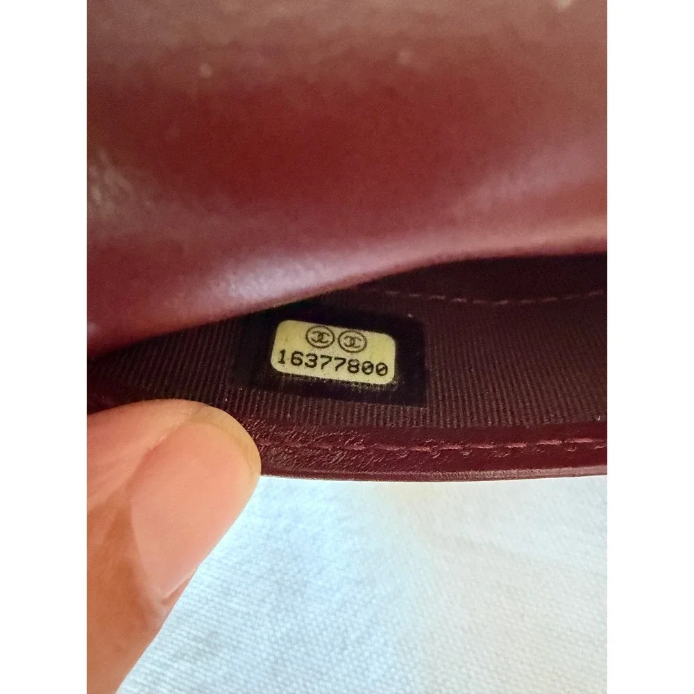 CHANEL card wallet around